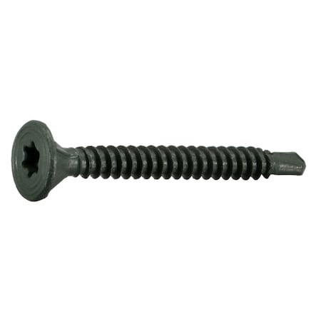 Saberdrive Drywall Screw, #9 x 1-5/8 in, Steel, Torx Drive, 108 PK 54902